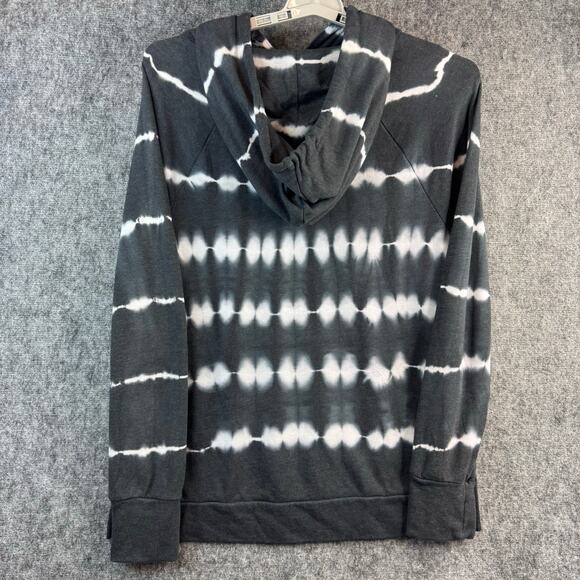 Green Tea Tie Dye Women's Hoodie Size XL NWT Soft Knit Pullover Sweatshirt - Picture 3 of 9